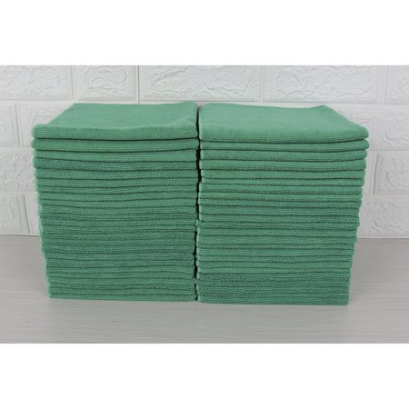 DRI BY TRICOL CLEAN Multi-Purpose Cloth,  Green, 300 GSM, 16 x 16 in, 48 PK 01-30-01-00-91-40